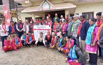 बैतडीको मेलौलीका मेयर र उपमेयरले पदभार ग्रहण गरे 